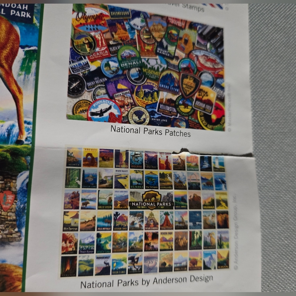 Master Pieces National Parks Of America 1000 Piece Jigsaw Puzzle GUC - Picture 4 of 8